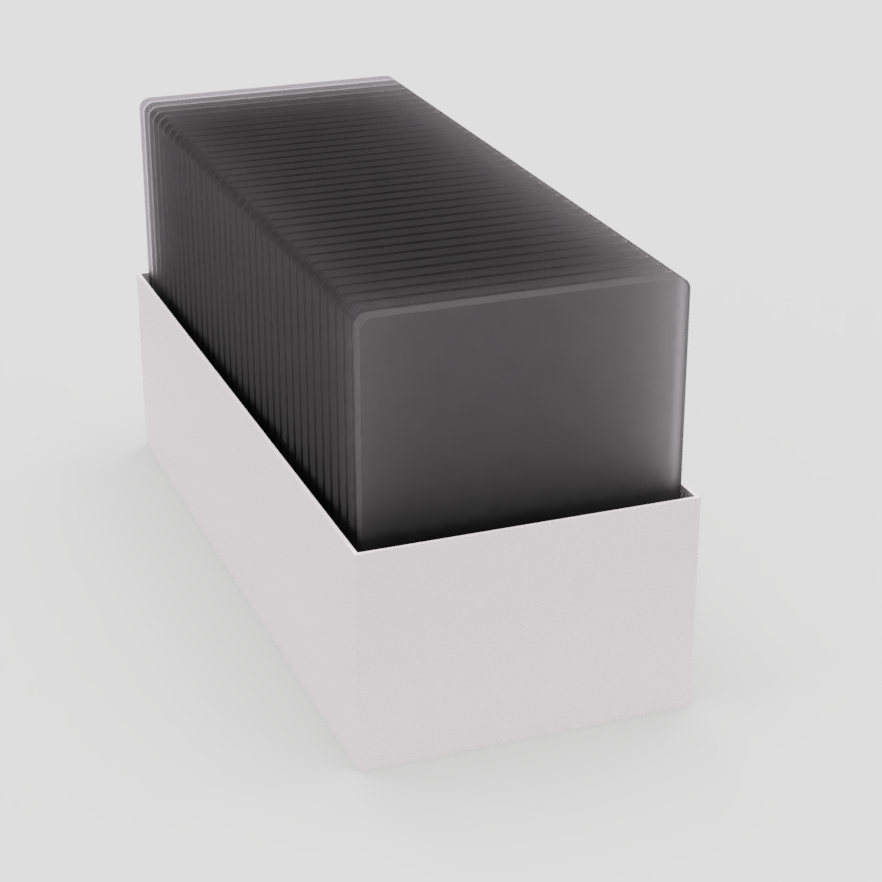 Aufbewahrugsbox für Toploader 20cm