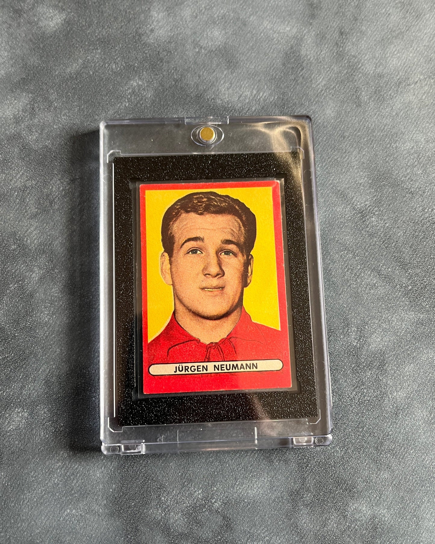 One-Touch Magnetic Holder mit custom Inlay für Vintage Sammelbilder & Sticker